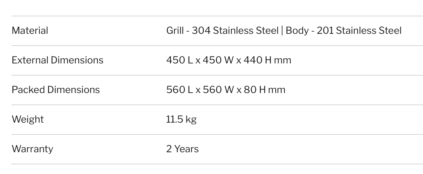 DARCHE BBQ 450