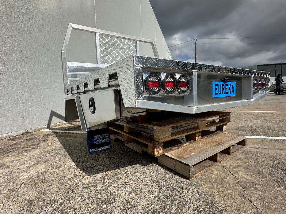 Aluminium 4x4 Premium Tray Checker with Undertrays by Eureka Canopies in Melbourne