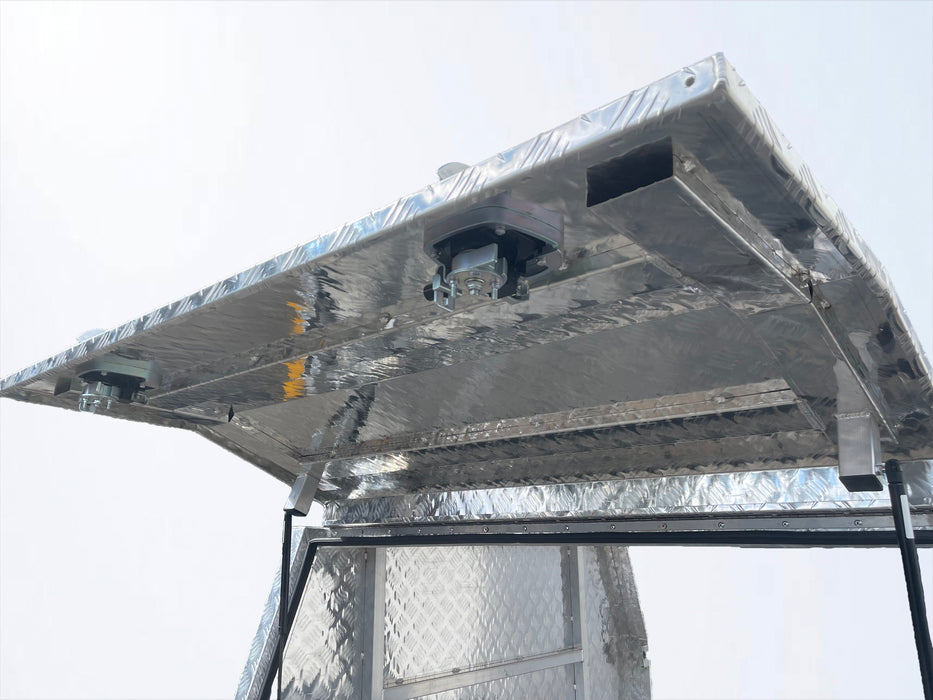 Aluminium Checker Canopy by Eureka Canopies in Melbourne