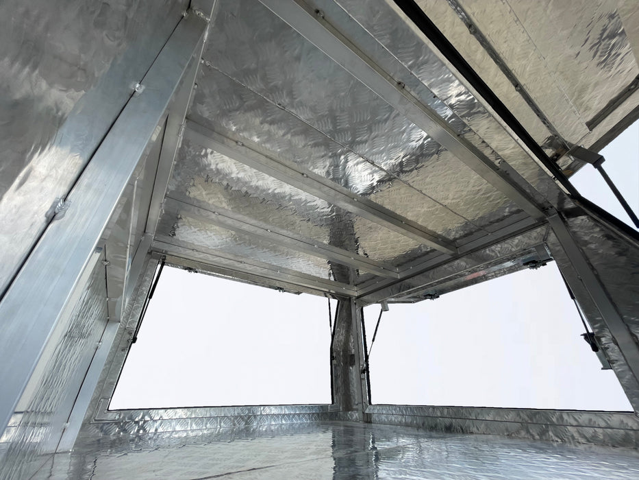 Aluminium Checker Canopy by Eureka Canopies in Melbourne