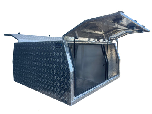 Aluminium Checker Canopy Dog Box by Eureka Canopies in Melbourne