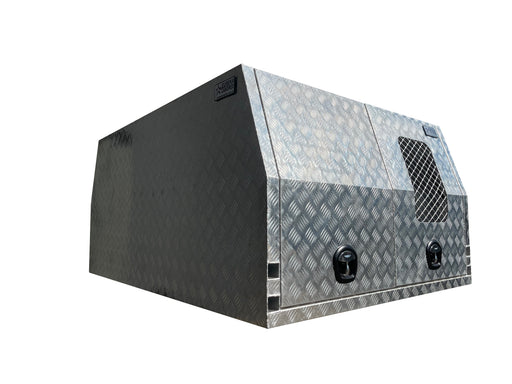 Aluminium Checker Canopy Dog Box (Lift off) by Eureka Canopies in Melbourne