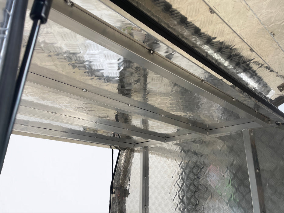 Aluminium Checker Canopy (Lift off) by Eureka Canopies in Melbourne