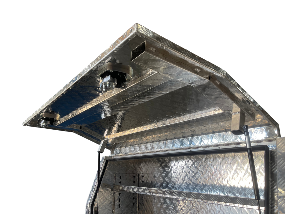 Aluminium Checker Toolbox by Eureka Canopies in Melbourne