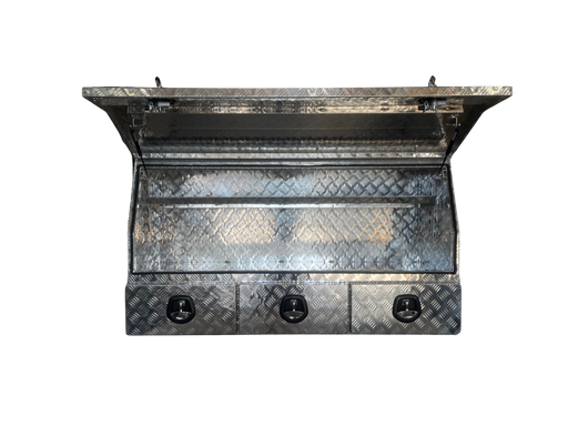 Aluminium Checker Toolbox (With Drawers) by Eureka Canopies in Melbourne