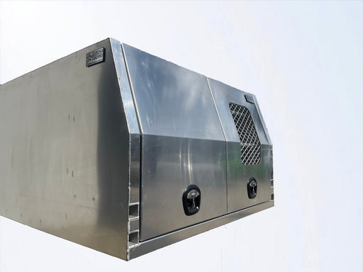 Aluminium Flat Canopy Dog Box (Lift off) by Eureka Canopies in Melbourne