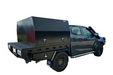 E5 - 4x4 Premium Tray + 1500mm Canopy (Roof Rack, Jerry Can, Tyre Holder, Ladder, Undertrays) by Eureka Canopies in Melbourne