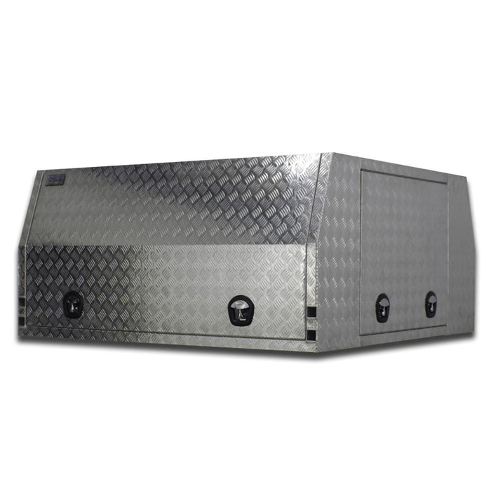 1550 x 1800 / 2.5mm Checker Plate Canopy / Lift Off