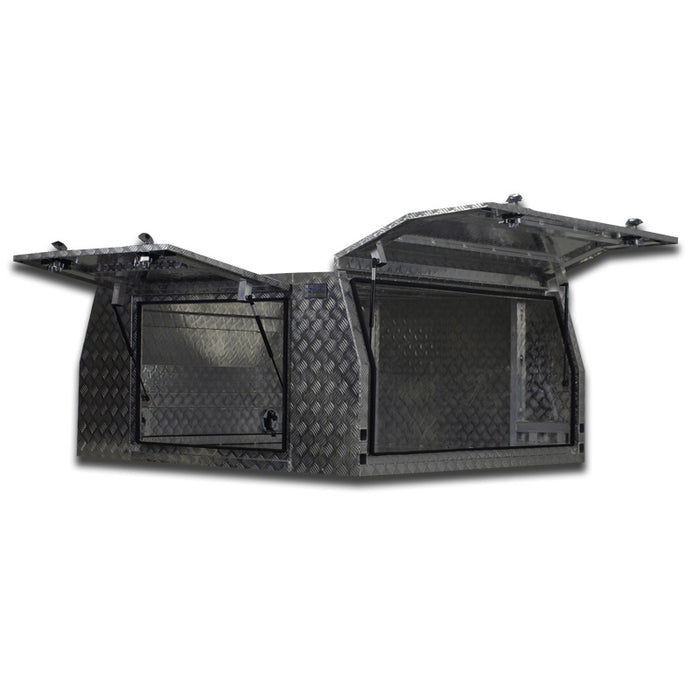 1550 x 1800 / 2.5mm Checker Plate Canopy / Lift Off