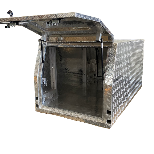 1200 x 1800 / 2.5mm Checker Plate Canopy / Lift Off