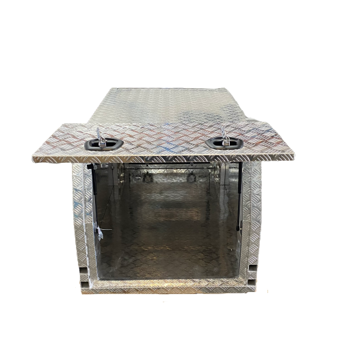 1200 x 1800 / 2.5mm Checker Plate Canopy / Lift Off