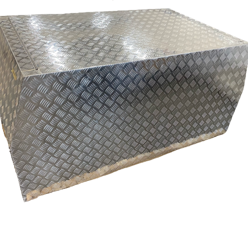 1200 x 1800 / 2.5mm Checker Plate Canopy / Lift Off