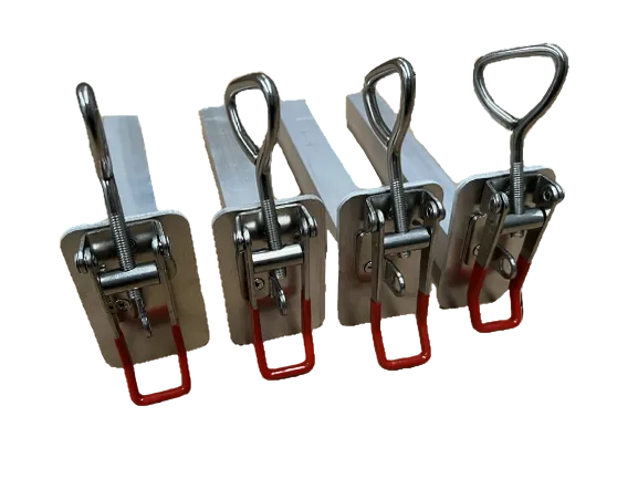 Set of 4 Lift off Clamps
